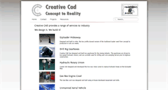 Desktop Screenshot of creativecad.com.au