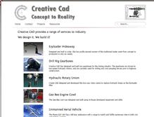 Tablet Screenshot of creativecad.com.au
